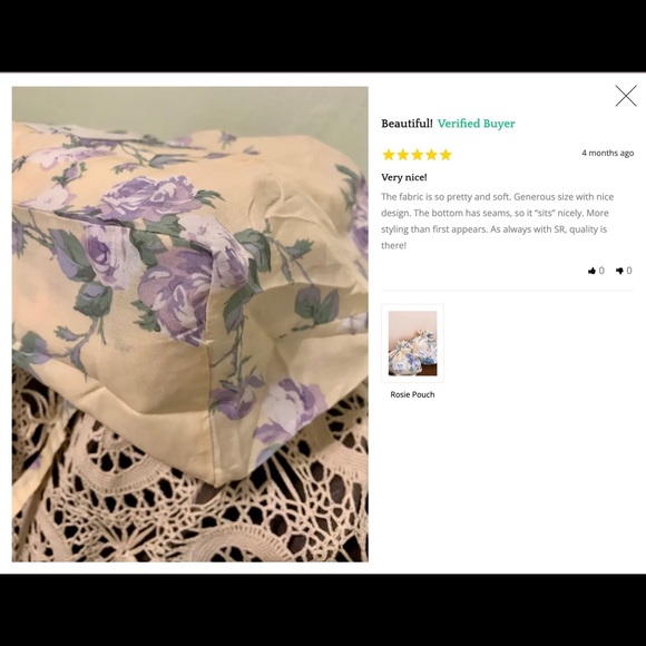 NWT Simple Retro Rosie Pouch - Picture 8 of 8